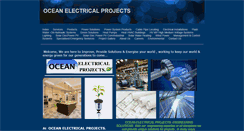 Desktop Screenshot of oceanelectricalprojects.com